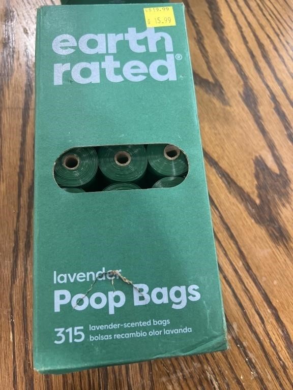 Lavender scented poop bags, 315