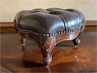 Maitland Smith Leather Foot Stool