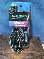 New twin package of conair salon results brushes