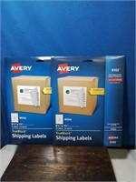 2 packages of mostly full Avery 8165 shipping