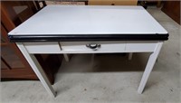 Enamel top table 31"Hx40"Wx48"D