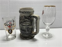 Collectible Beer Stein&Glasses