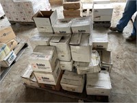 Pallet of misc nails & screws