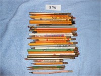 25+ Assorted Advertising Pencils
