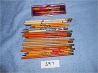 Lot of Advertising Pencils