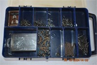 container of misc nails