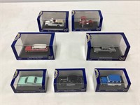 Seven Best of Show HO Scale Die Cast Cars