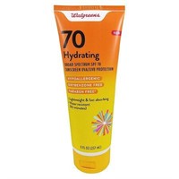 Walgreens Hydrating Sunscreen Lotion SPF 70 - 8.0