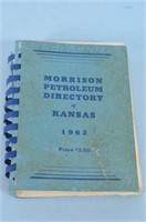 Morrison Petroleum Directory of Kansas  1962