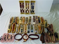 New Old Stock Belts & Suspenders