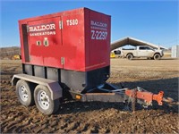 Baldor TS80 65KW Towable Diesel Generator