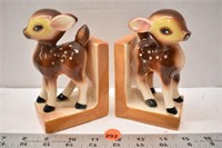 Fawn bookends
