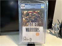 Secret Warriors #4 Comic Book - CGC Graded 9.4
