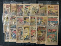 Vintage Coverless Comic Book Lot, DC, Marvel