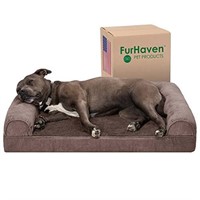 Furhaven Orthopedic Dog Bed for Large/Medium Dogs