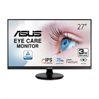 ASUS 27” 1080P Monitor (VA27DQ) - Full HD, IPS, 75