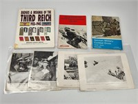LOT OF GERMAN INFORMATIONAL BOOKS AND PHOTOS
