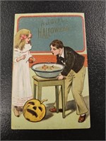 Antique No. 778 Embossed A Joyful Hallowe'en