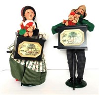 Byers Choice Carolers Organ Grinders