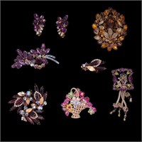 Vintage Rhinestone Costume Jewelry