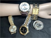 4  Watches, Waltham, Longines, Pular & More