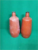 Two Old Style Cork Top Bottles