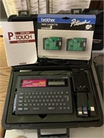 Brother P-Touch Label Maker (living room)