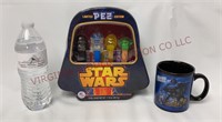 Star Wars PEZ Dispenser Set & Empire Strikes Mug