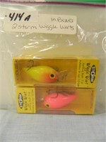 (2) Storm Wiggle Warts In Box