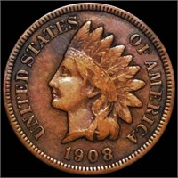 1908-S Indian Head Penny LIGHTLY CIRCULATED