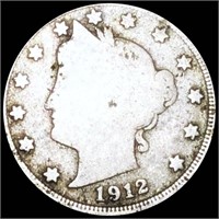 1912-S Liberty Victory Nickel NICELY CIRCULATED