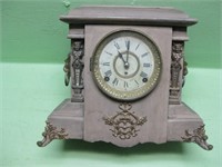 12" Antique Seth Thomas Mantle Clock - Untetsed