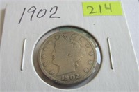 1902 Liberty V Nickel