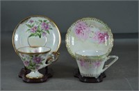 Lusterware China Tea Cup Sets with Holder