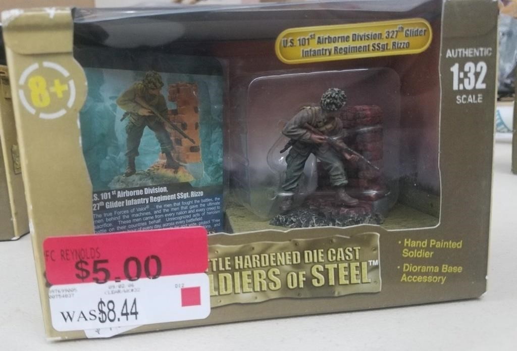 Forces of dollar battle hardened soldiers of steel