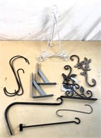 wrought iron bracket & stands