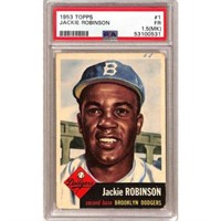 1953 Topps Jackie Robinson Psa 1.5