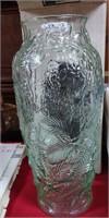 Tiara Green Ponderosa Pine 15" Vase