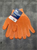 Large Heavy Duty Knit Gloves x 12Pcs