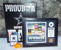 Dallas Cowboys lot - Wall hangings / pictures/