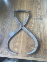 Vintage ice tongs