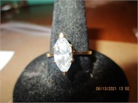 Marked 14k Gold Ring w/Diamond?-untested-2.4g
