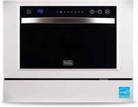 BLACK+DECKER Compact Countertop Dishwasher