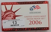2006 US Mint Silver Proof Set