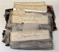 AWESOME COLLECTION OF 1930'S TEXTILE SAMPLES