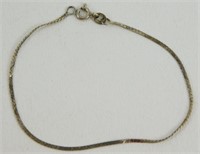 Vintage Sterling Silver Herringbone Chain