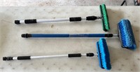 Hose End Washing Scrub Brushes