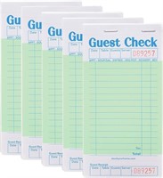 5 Pack Guest Check Books, Server Note Pads for Res