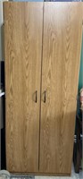 71" TALL. STORAGE CABINET, GREAT CONDITION , 7