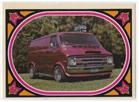 1975 Donruss Truckin' card #3 '72 Ford Van